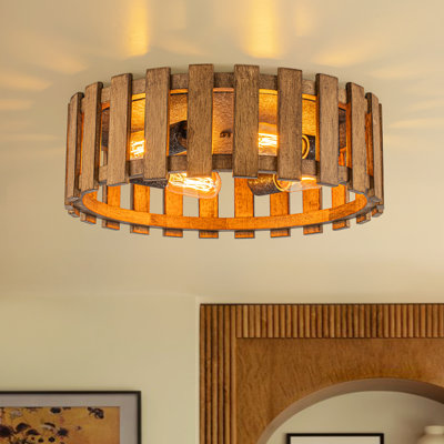 Plafonnier encastré cylindrique 4 lumières
