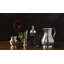 Silver 6.7" Metal Table Vase