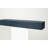 48-inch Rustic Wood Fireplace Floating Shelf Solid 9-inch Thickness Modern Design 50-lbs Static Load Invisible Bracket
