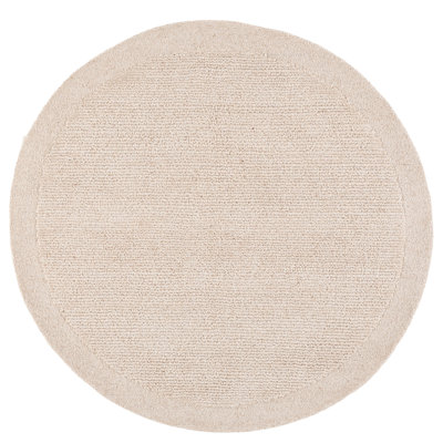 Novelty Hand Tufted Wool Solid Color Indoor Rug