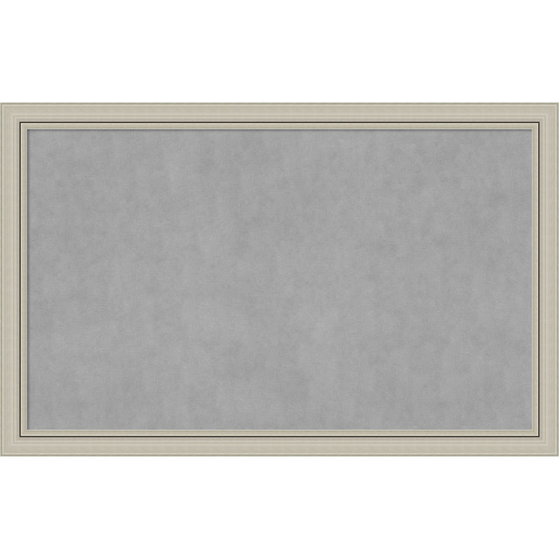 Tableau d'affichage mural en bois magnétique, H 28 po x l 44 po