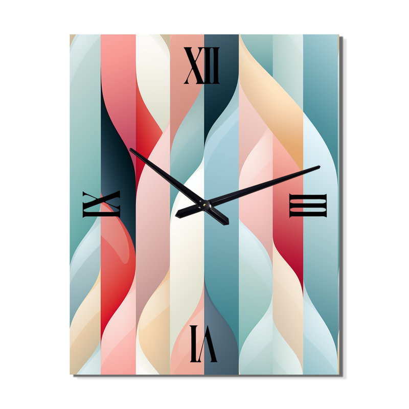 Jalonni - Très grandes horloges murales modernes, H 40 po x l 10 po x P 1 po