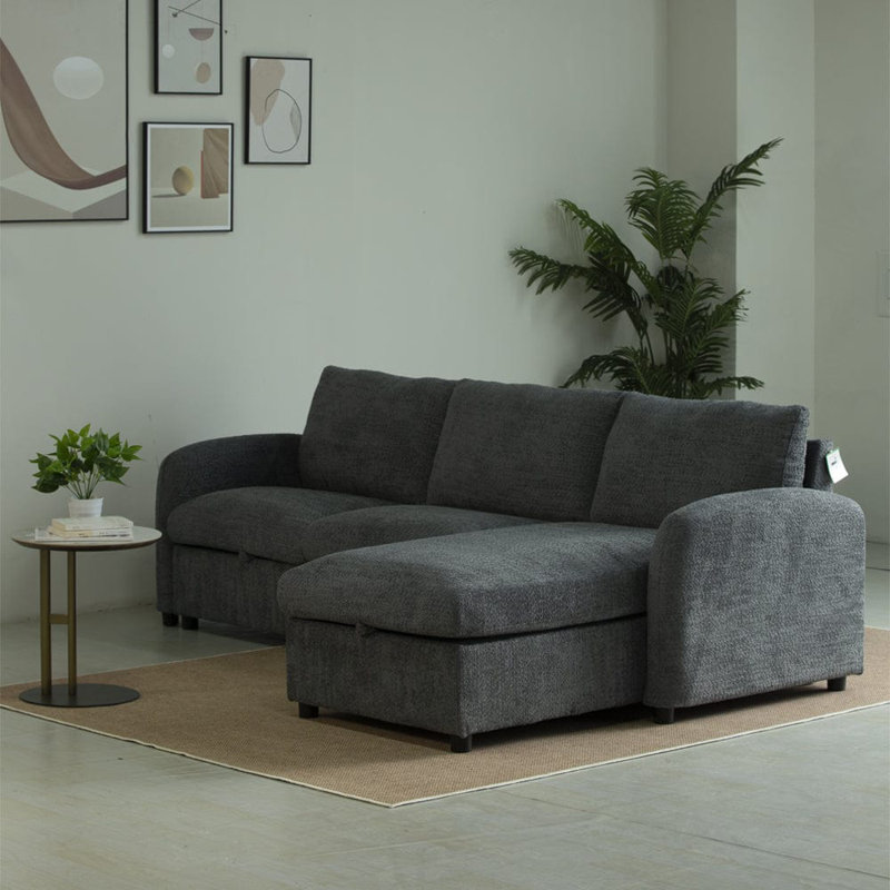 3 Seater Corner Sofa , Grey