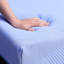 Matelas double de 12 po - Housse bleue avec mousse à mémoire de forme rafraîchissante et ressorts pour un sommeil profond et paisible