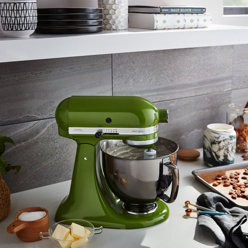 Bol en acier inoxydable à tête inclinée 5 pte KitchenAid, Métallique