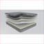 Matelas | Matelas très grand hybride 12 po avec housse de protection en cascade douce | Mousse + ressort | Gris ardoise-456186072