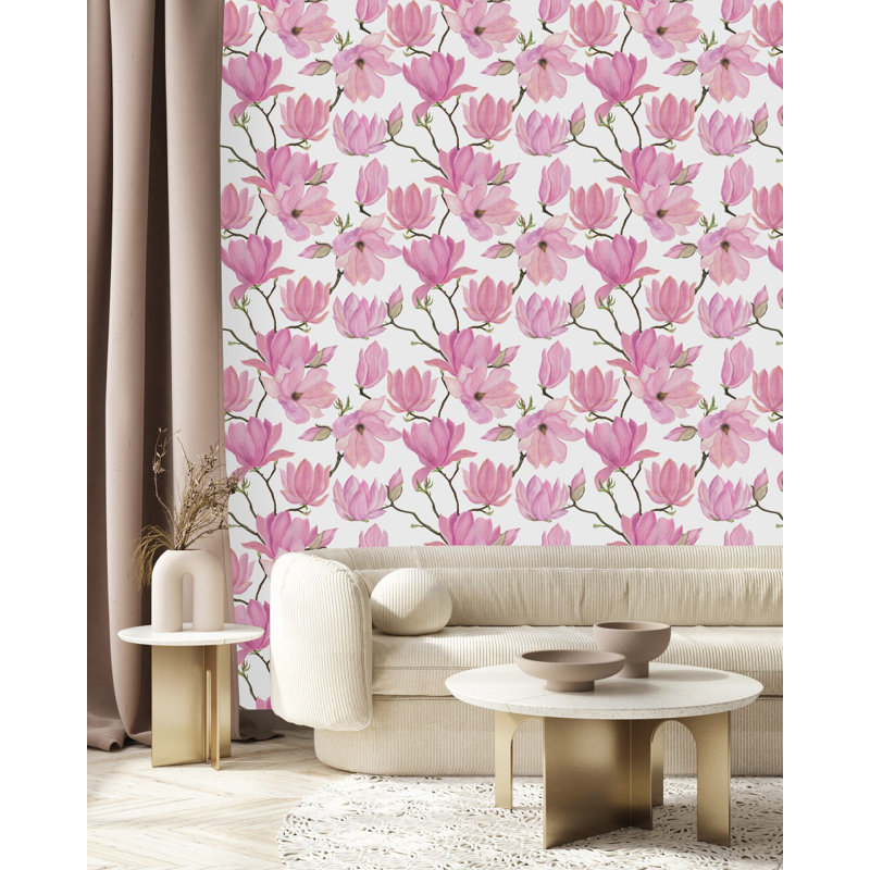 Floral Tile, 2.08' W x 10.42' L
