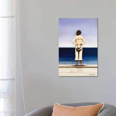 Distant Shores by Johnny Popkess - Wrapped Canvas Print