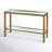 Sawin 48'' Glass Top Console Table