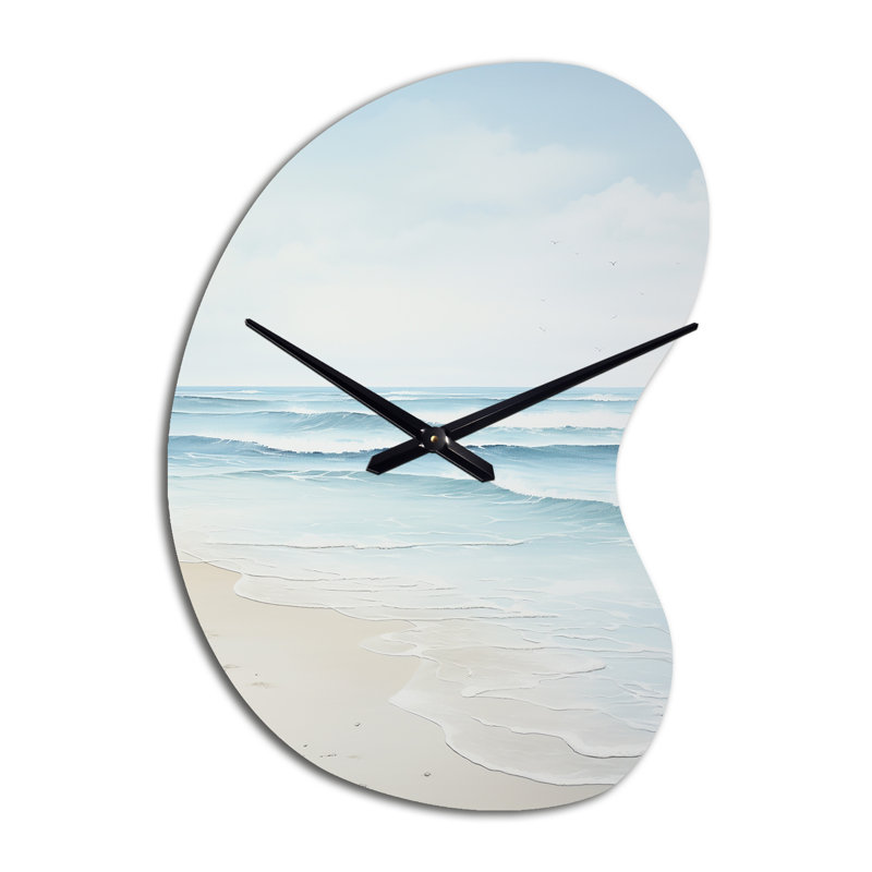 Horloge murale plage de plage I, Petit