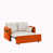 Velours orange est en rupture de stock