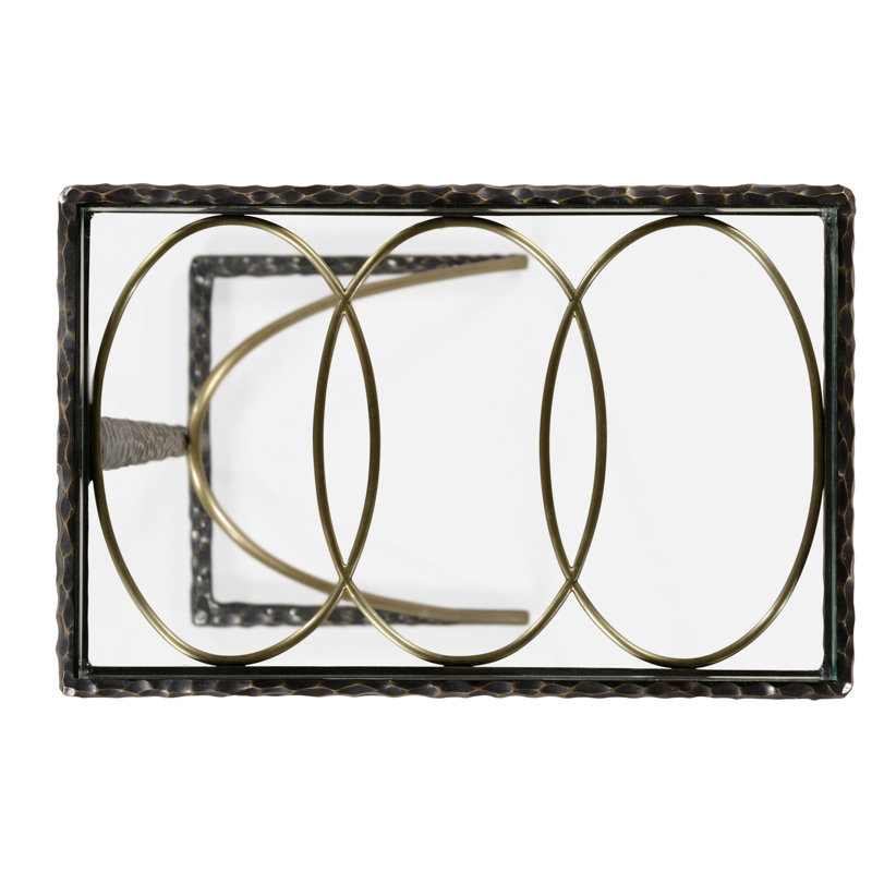 Table de bout Stiletto, Noir antique avec reflet