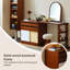 Meuble-lavabo flexible en bois massif 35,04 po
