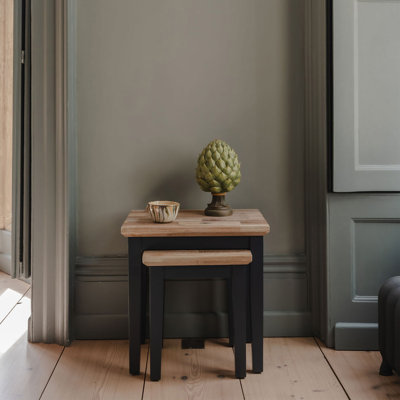 Doria Solid Wood Nesting Tables