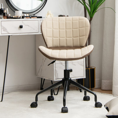 Metro Lane Blasa Linen Office Chair