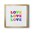 «Love Love Love», art textuel sur toile-588528817-588528820