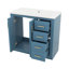 Ensemble de meuble-lavabo indépendant 36 po avec 3 tiroirs de rangement-696263625-696263638