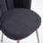 Defreitas Dining Chair with Iron Legs and Cushions-1591200644