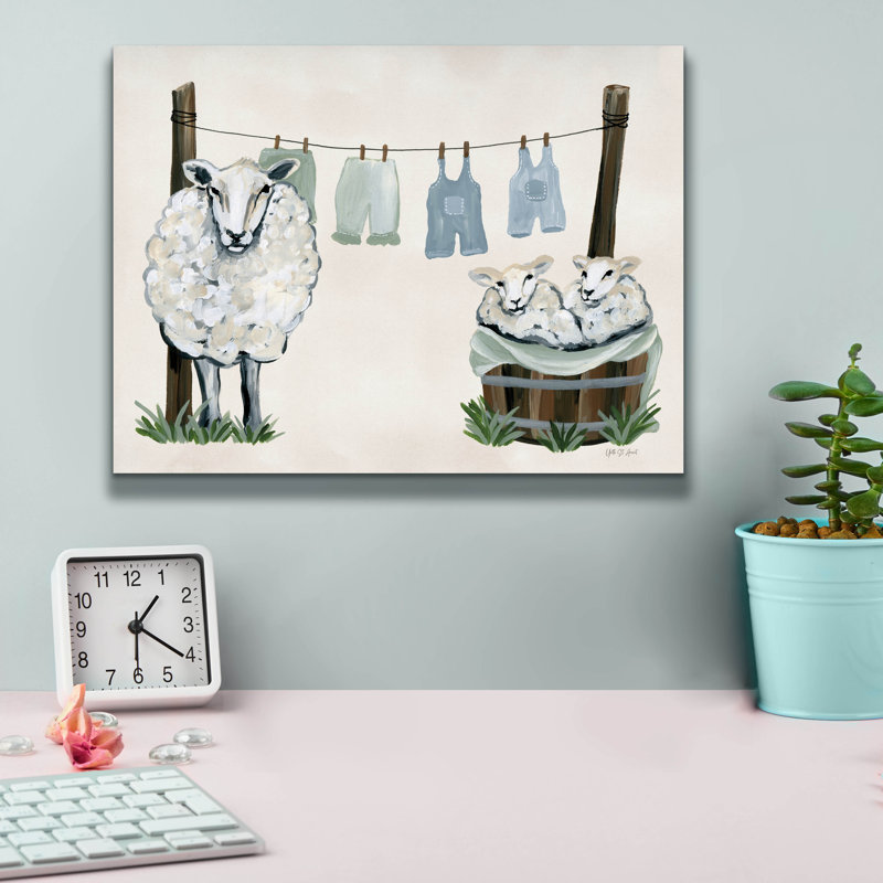 Art mural sur toile par August Grove, H 12 po x l 16 po x P 0,75 po
