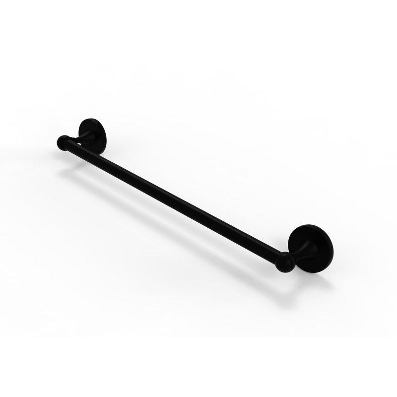 Barre à serviettes murale 36 "Godoy, Noir mat, H 3,2 po x l 18 po x P 2,6 po