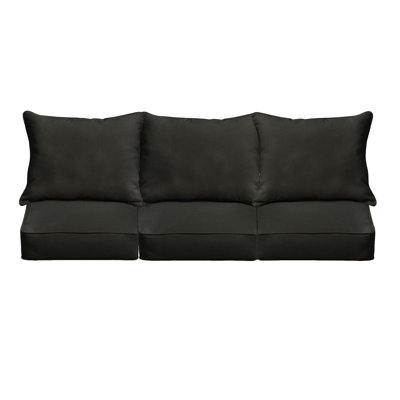 Sunbrella Outdoor Deep Seating Sofa Pillow and Cushion Set