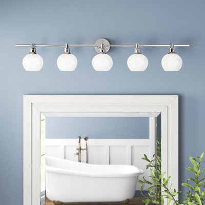 Éclairage pour meuble-lavabo en verre Drinkard
