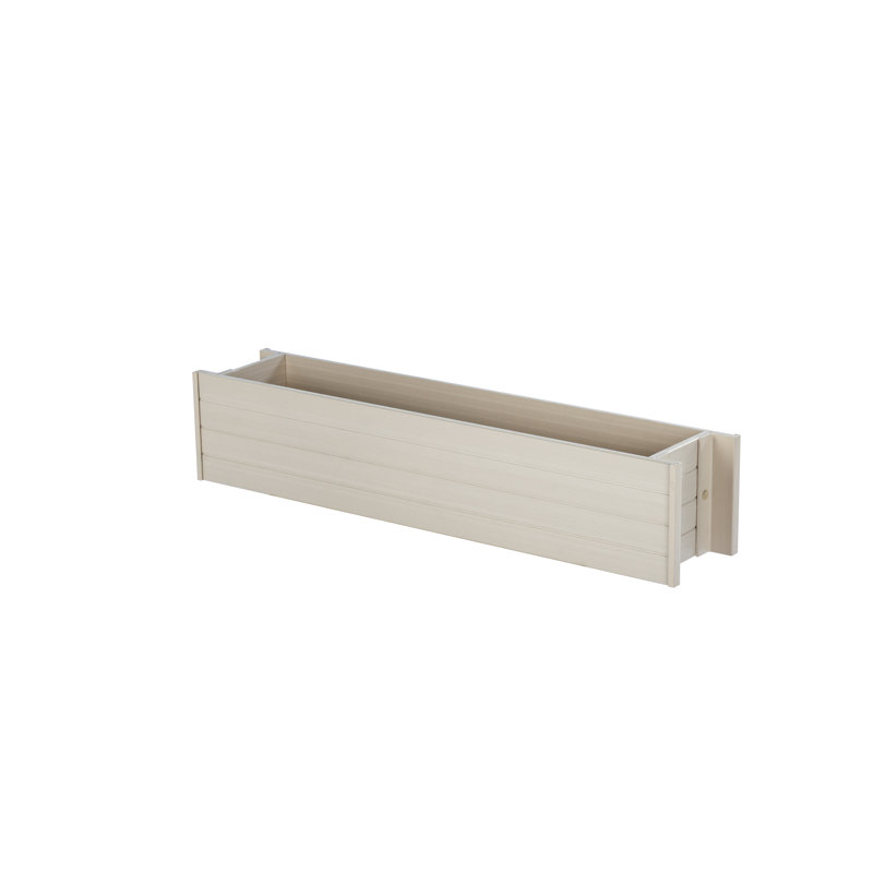 William Window Garden Box Planter, 7.5" H x 36" W x 7.3" D