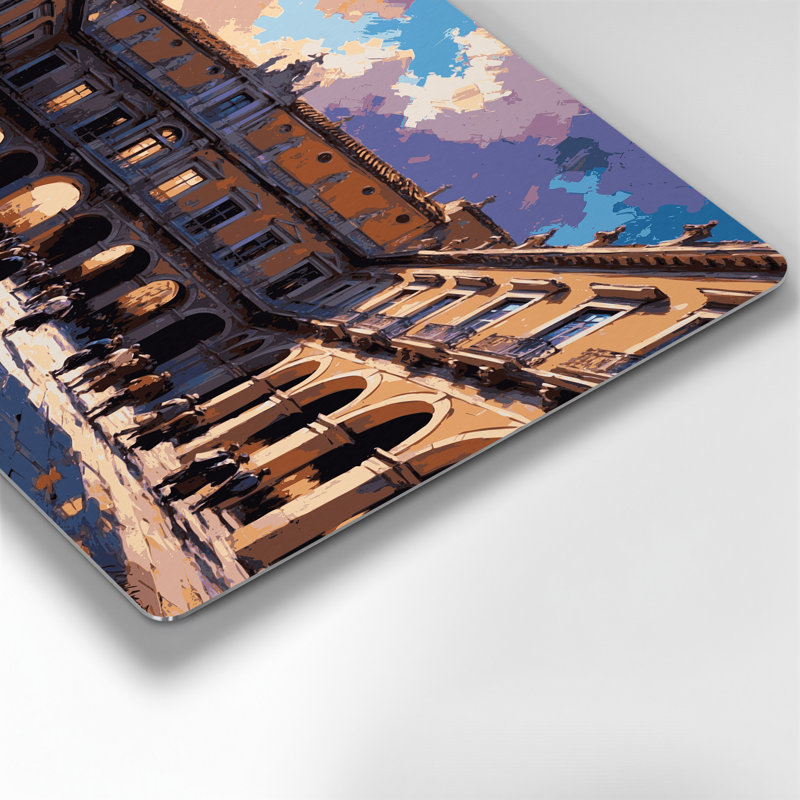 Art mural noir en villes, Madrid, Espagne, H 144 po x l 216 po x P 0,05 po