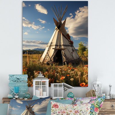 Coral Beige Native Tipi Serenitys Refuge " Native Tipi Serenitys Refuge "