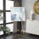 Opalo Metal Large Free Standing Adjustable Display Stand Scroll Easel with Chain Support