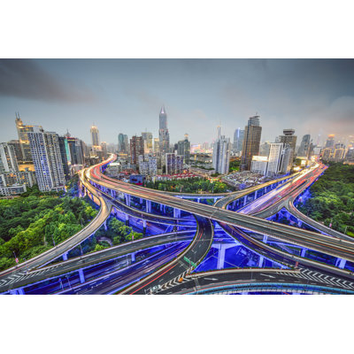Shanghai, China - Wrapped Canvas Print