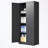 Meiting 31.5'' Wide 4 - Shelf Storage Cabinet-252071262