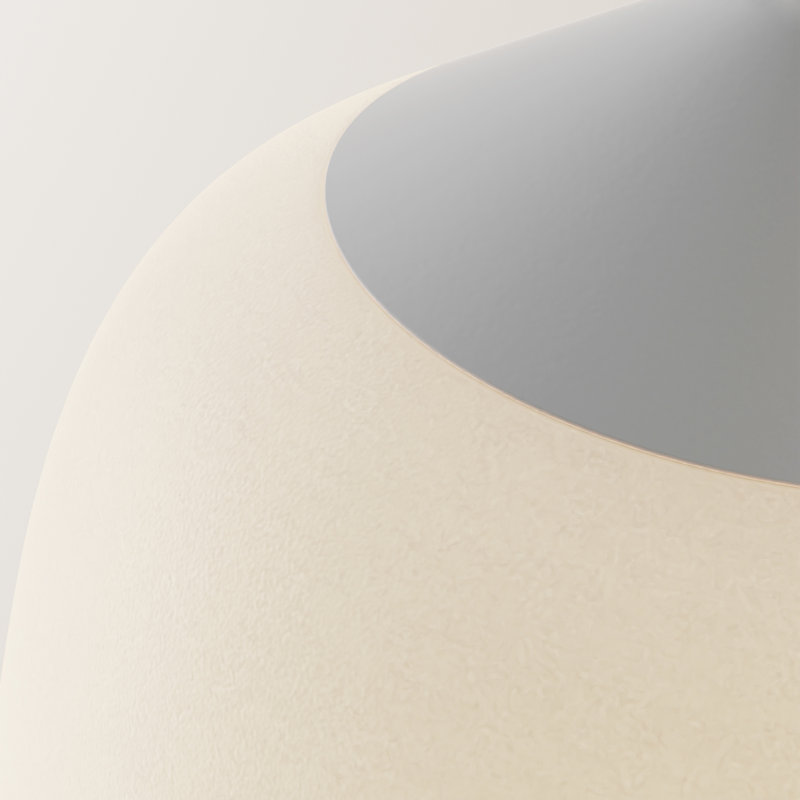 Goby Pendant Light, Mist, White, 24" H x 9" W x 5.25" D