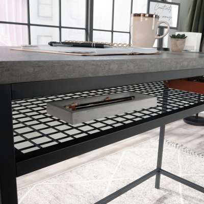 Metal Base Writing Desk