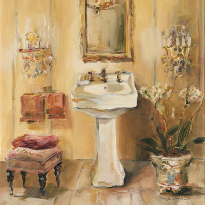 «French Bath III» sur toile
