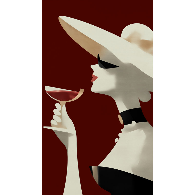 «Evening Elegance», art mural sur toile tendue, L 24 po x H 36 po x P 1,5 po