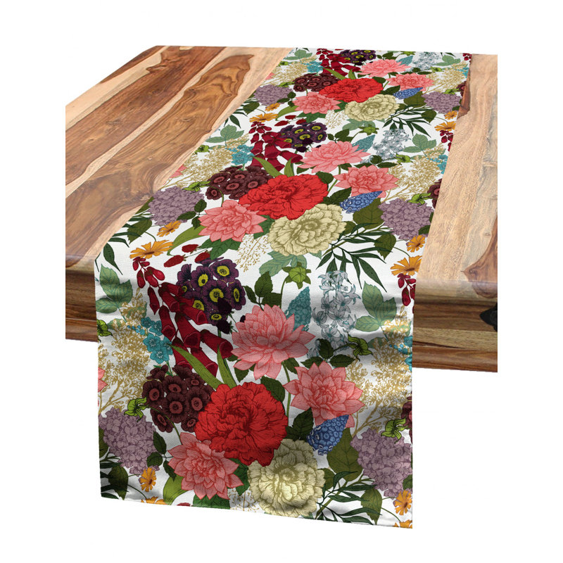 Floral Table Runner