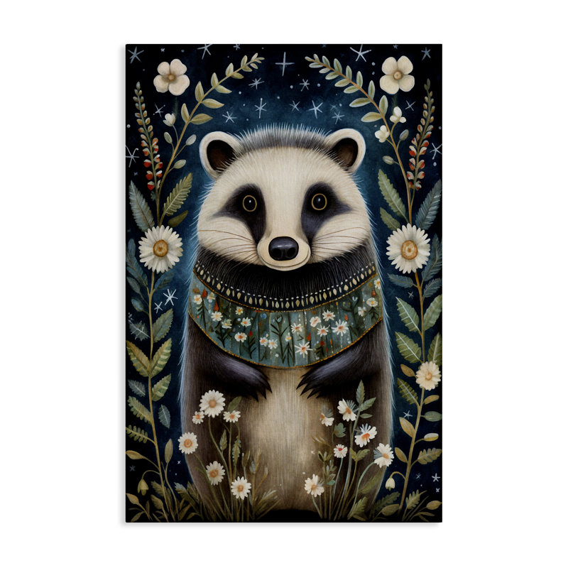 Art mural sur toile Woodland, H 30 po x l 20 po