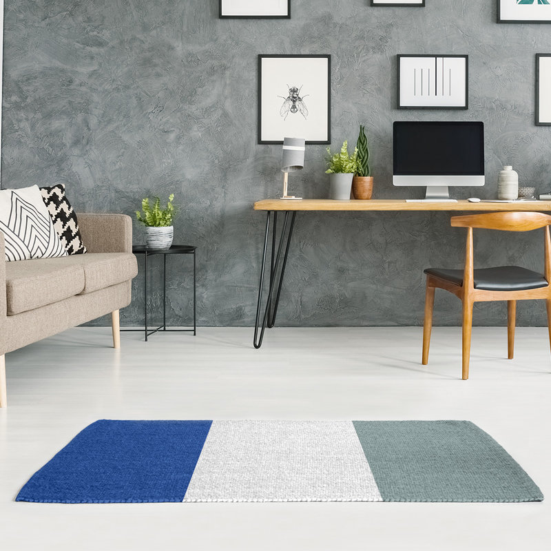 Chenille Indoor Rug, Rectangle 5' x 7'