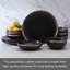 Miller 12-Piece Stoneware Dinnerware Set, Service for 4-115909497
