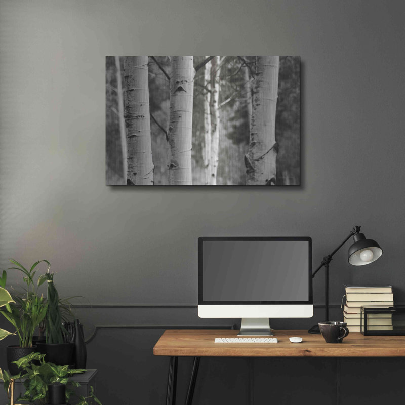 "Aspens IV" par Debra Van Swearingen, H 24 po x l 36 po