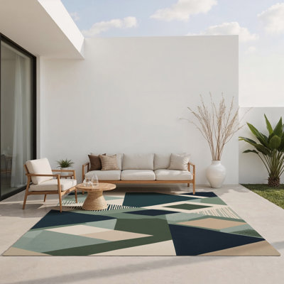 Tapis intérieur et extérieur Aurora Journey