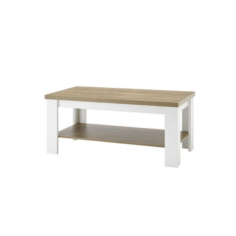 Brasher Four Leg Coffee Table with Storage