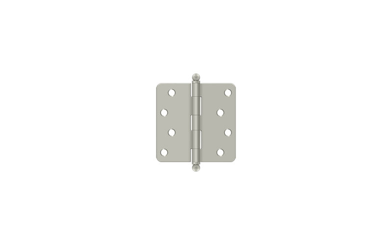 Steel Hinge, Brushed Nickel