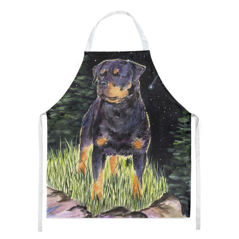 Tablier rottweiler starry night