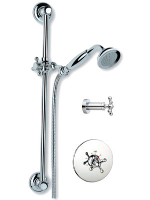 Système de douche thermostatique complet