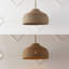 Aaroosh 1 - Light Brown/Brass Gold Pendant