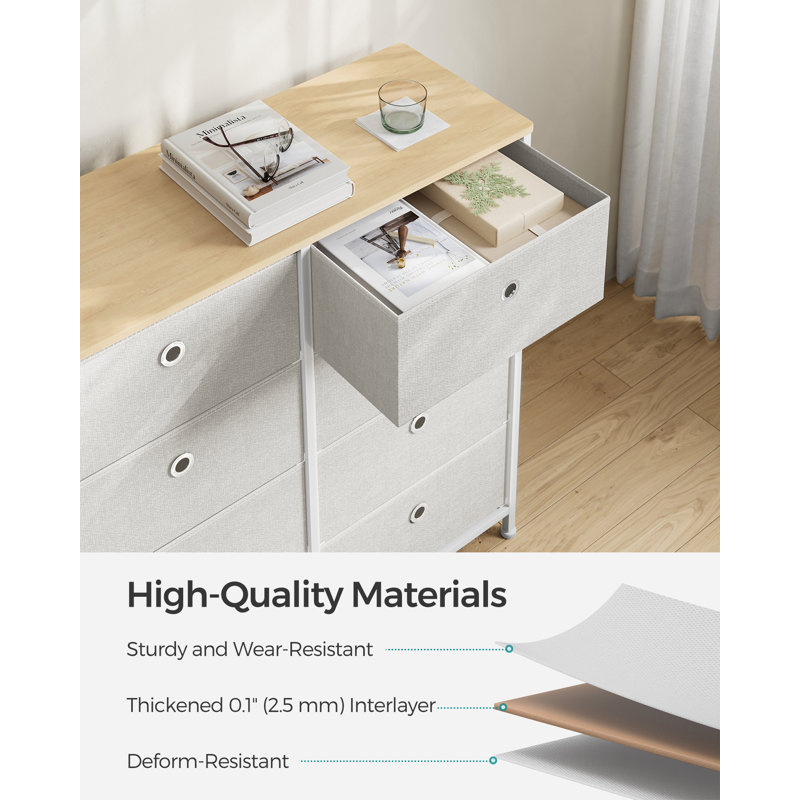Ronneisha 8 Drawer Storage Drawer