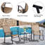Ensemble de patio à bascule pour 2 personnes Armyn-116636284