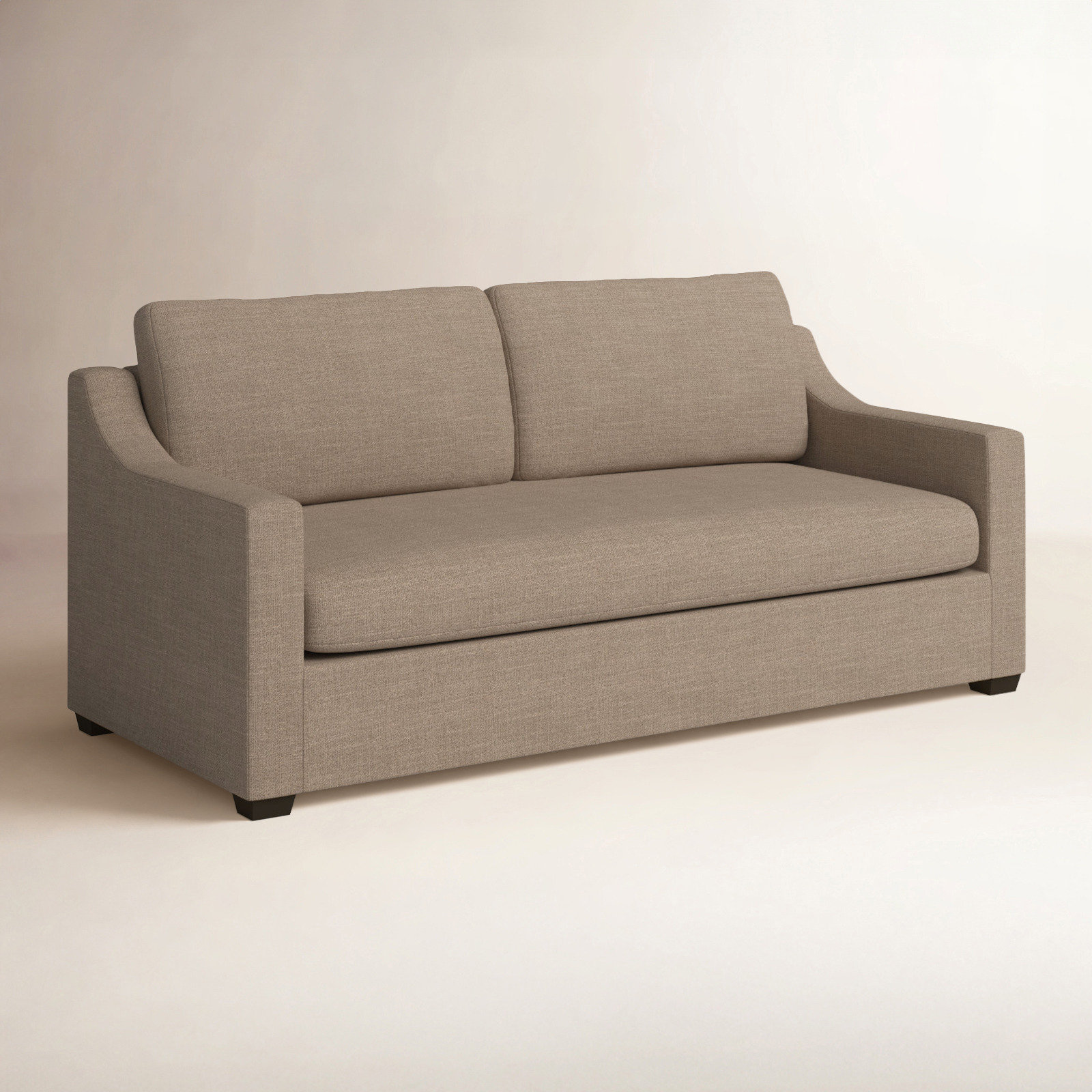 Cranbrook 88'' Upholstered Sofa, Conversation Linen Basketweave